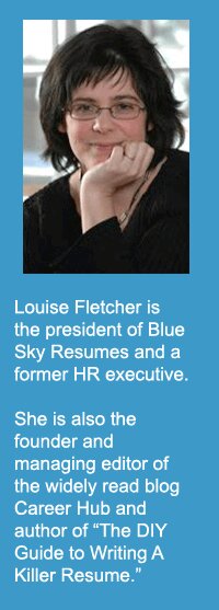 louise fletcher - professional resume writer